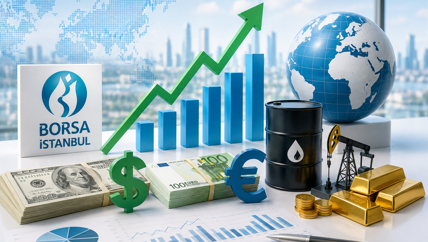 Gün sonu rakamları açıklandı: Altın, döviz ve petrol fiyatlarında son durum