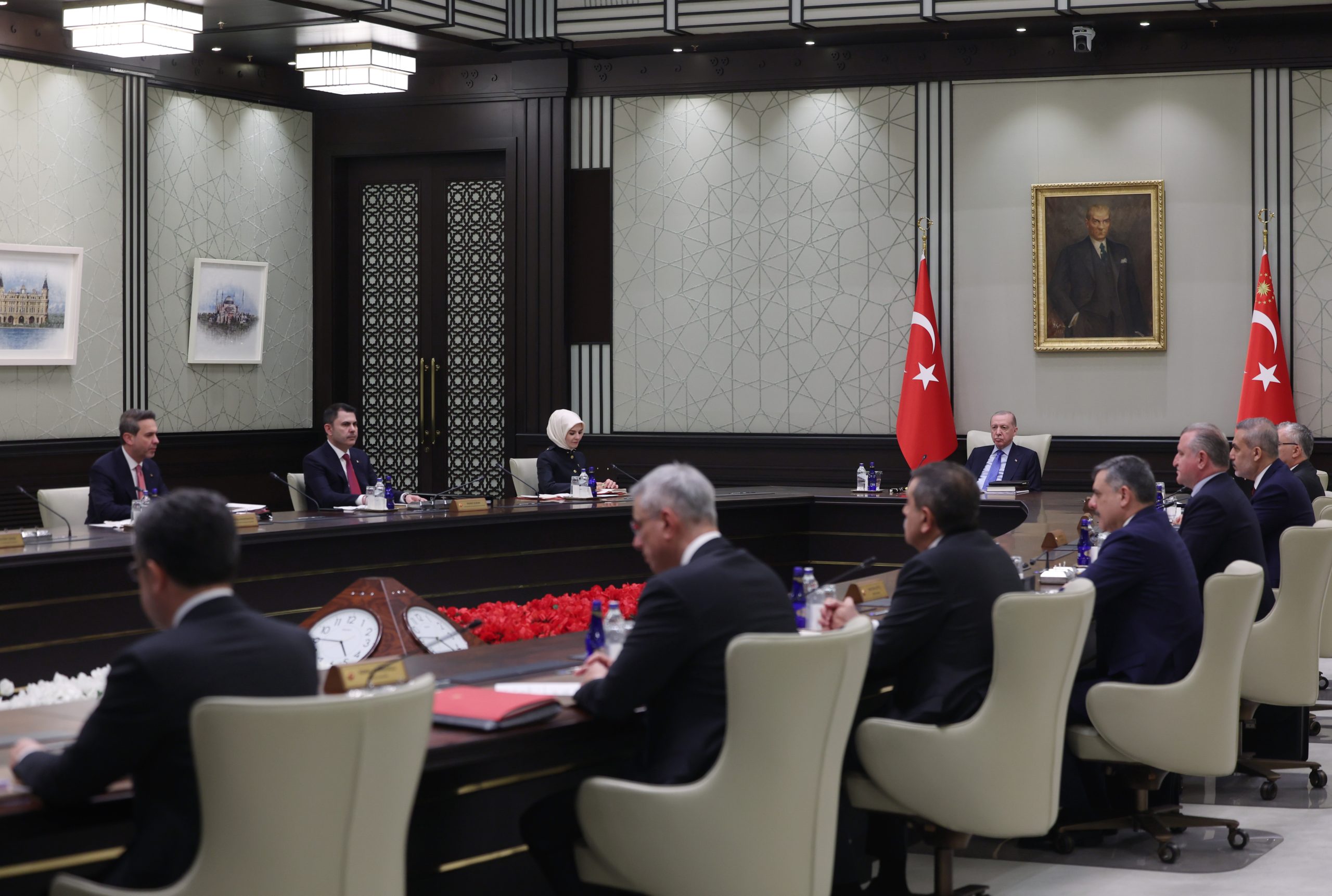 Cumhurbaşkanlığı Kabinesi Beştepe’de toplandı