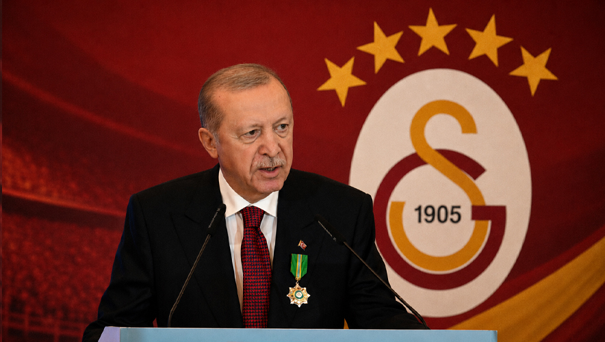Cumhurbaşkanı Erdoğan şampiyon Galatasaray’ı kabul etti
