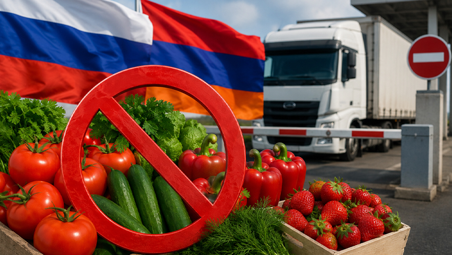 Rusya’dan Ermenistan’a sebze ve meyve kısıtlaması