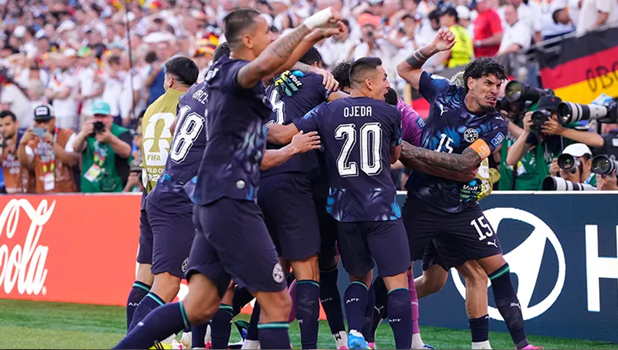 Paraguay Almanya'yı eledi, ülkede resmi tatil ilan edildi