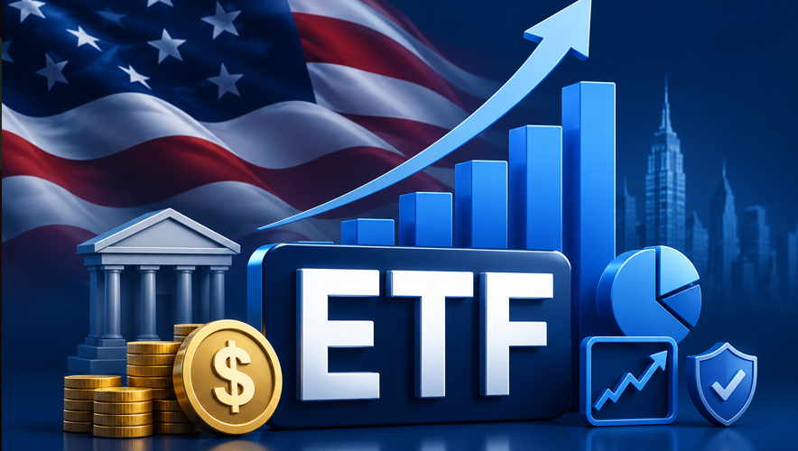 ABD'de ETF fonlarına 2026'da 1 trilyon dolarlık rekor giriş