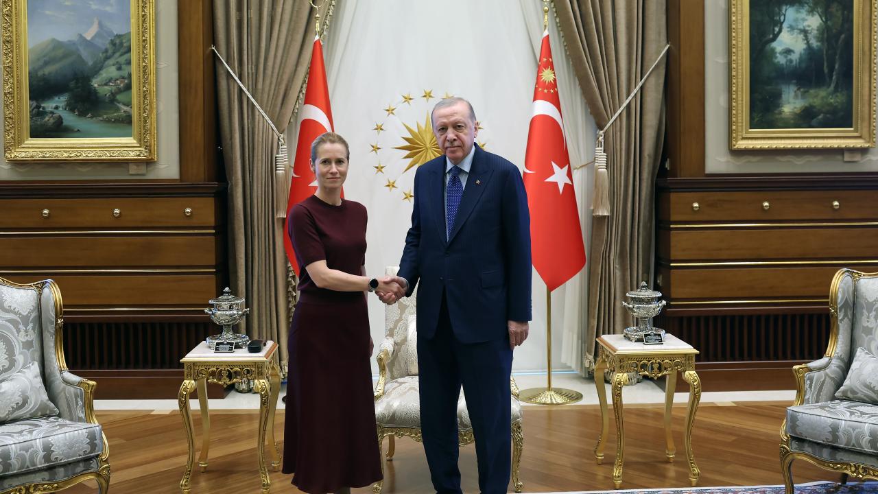 Erdoğan, AB Dış İlişkiler Yüksek Temsilcisi Kallas’ı kabul etti