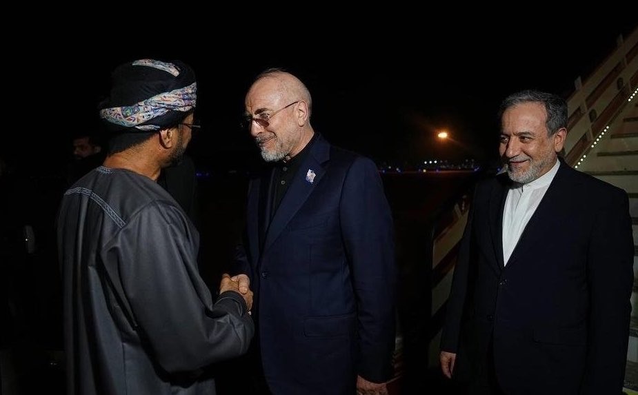 Kalibaf ve Arakçi Umman'da: Bölgesel güvenlik ele alındı