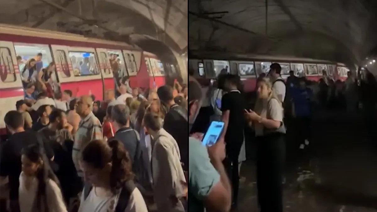 Kadıköy-Sabiha Gökçen Havalimanı Hattı'nda metro raydan çıktı