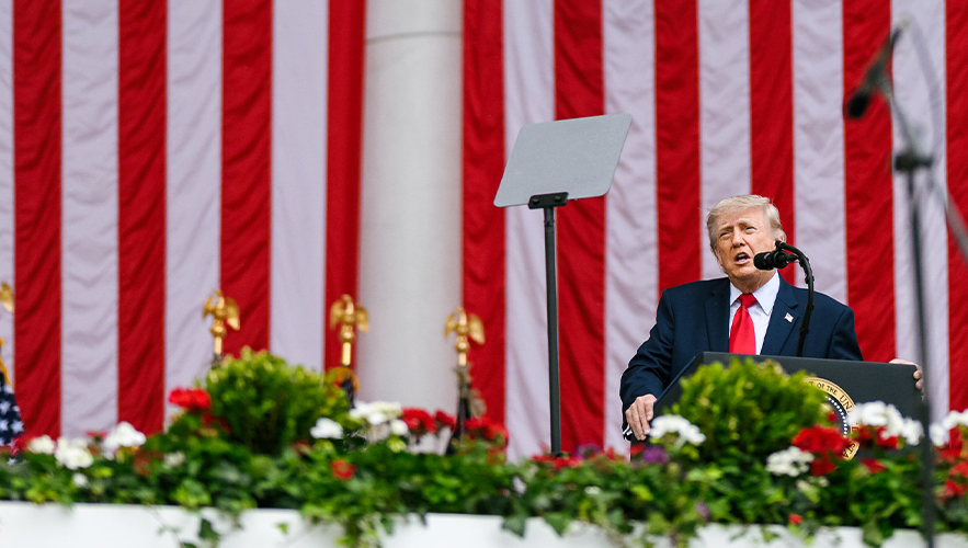 Trump 250. yıl etkinliklerinde konuştu: Amerika geri döndü