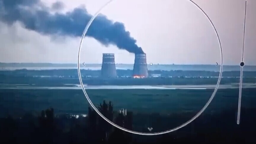 Ukrayna’dan Zaporijya Nükleer Santrali’ne İHA saldırısı