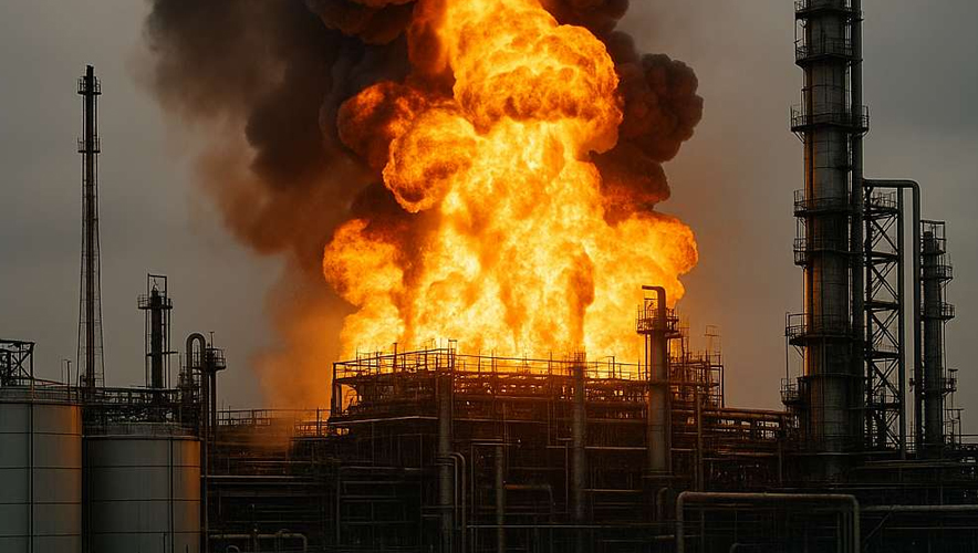 Rusya'da Ilsky petrol rafinerisine İHA saldırısı