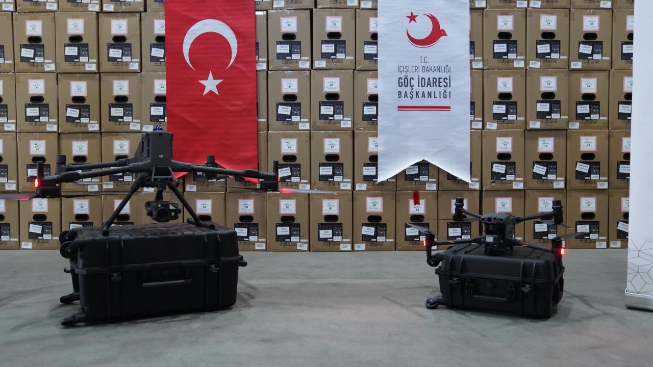 Sınır güvenliği için 391 yeni nesil dron envantere girdi