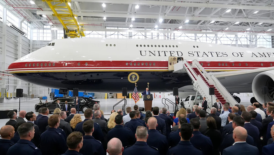 Air Force One’a veda: Trump’ın Katar’dan gelen yeni uçağı göreve hazırlanıyor