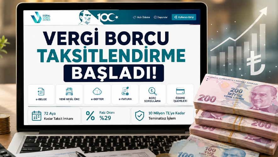 Vergi borcu taksitlendirme başladı: Hangi borçlar 72 aya kadar yapılandırılabilecek?