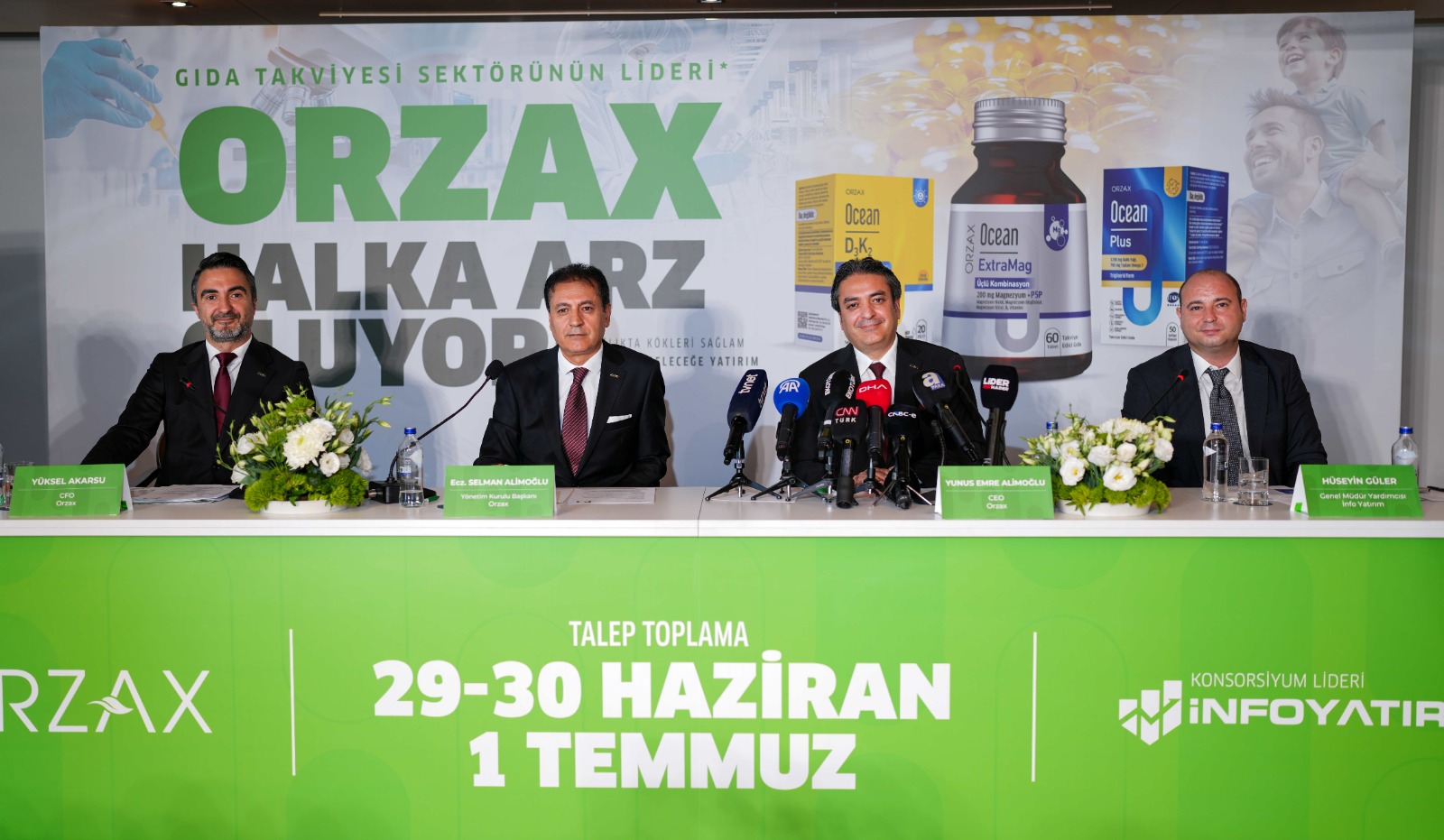 Orzax halka arzında talep toplama başladı
