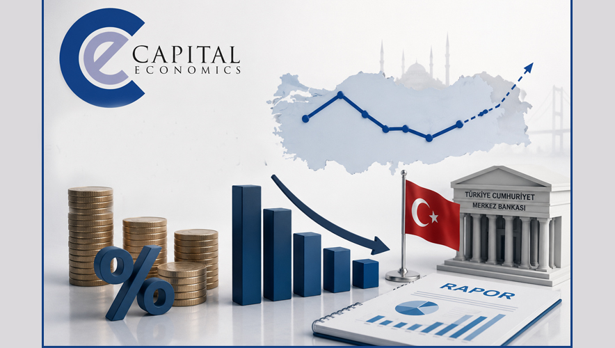 Capital Economics'ten Türkiye ekonomisi için büyüme ve faiz tahmini