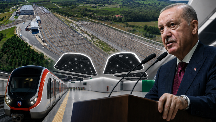 Cumhurbaşkanı Erdoğan: Halkalı-İstanbul Havalimanı Metro Hattı 31 Temmuz'a kadar ücretsiz