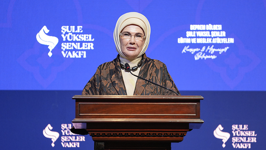 Emine Erdoğan'dan su verimliliği çağrısı