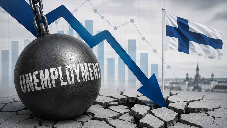 Finlandiya'da işsizlik oranı 25 yılın en yüksek seviyesine çıktı