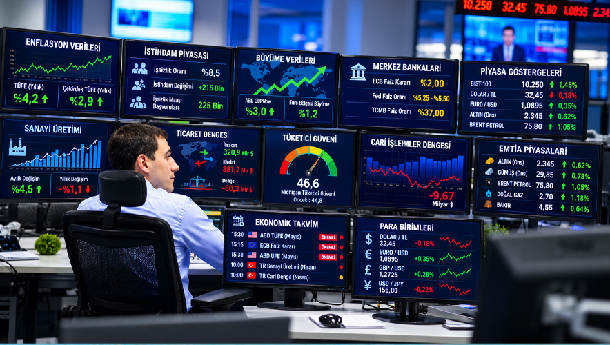 Gün ortasında borsa, döviz ve emtia fiyatları