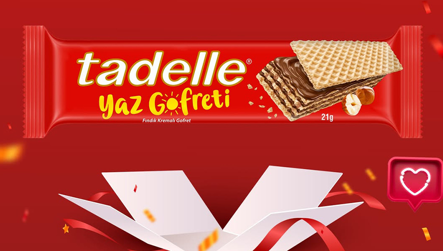 Tadelle yaza özel yeni gofret ürününü satışa sundu