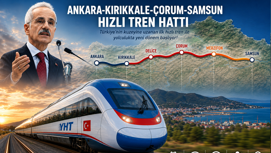 Karadeniz'e hızlı tren geliyor: Tarihi projede son durum