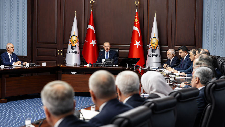 AK Parti MYK bugün Cumhurbaşkanı Erdoğan başkanlığında toplanıyor