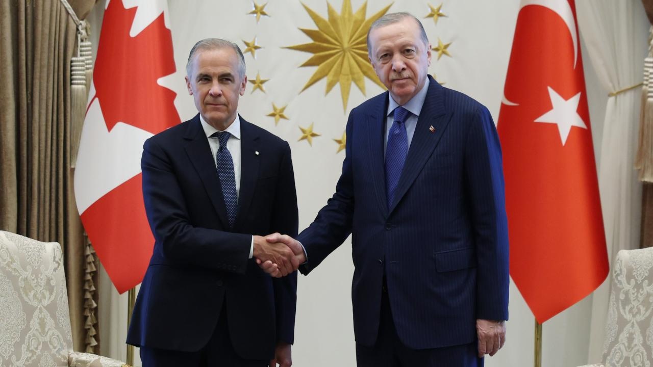 Cumhurbaşkanı Erdoğan Kanada Başbakanı Carney ile görüştü