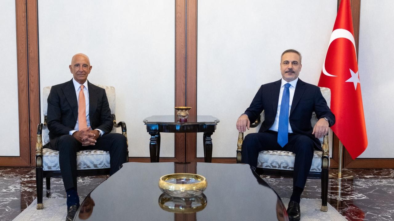 Hakan Fidan, ABD Büyükelçisi Tom Barrack ile Ankara'da görüştü