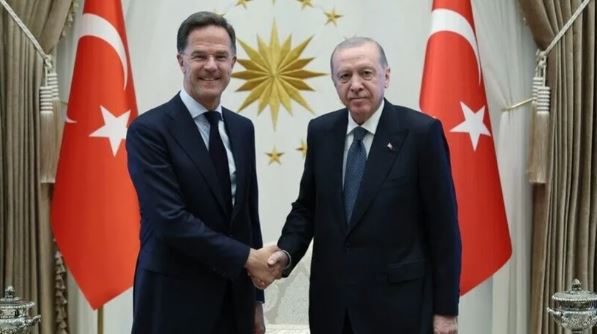 Cumhurbaşkanı Erdoğan, NATO Genel Sekreteri Rutte'yi kabul etti
