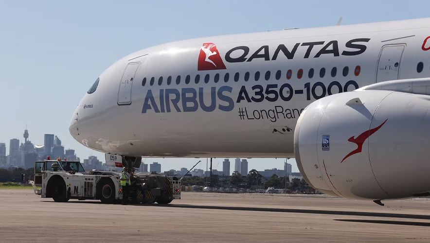 Uçuşlarda yeni rekor: Airbus A350 tam 24 saat 24 dakika havada kaldı