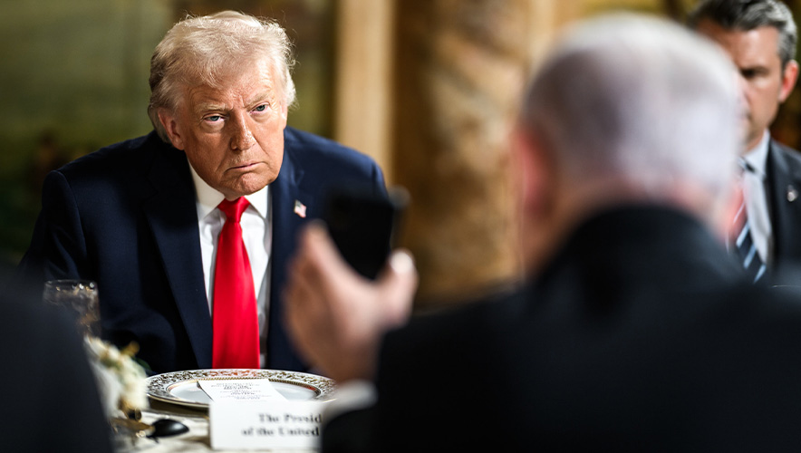 Trump: "Ben ABD Başkanı olmasaydım bugün İsrail var olamazdı"