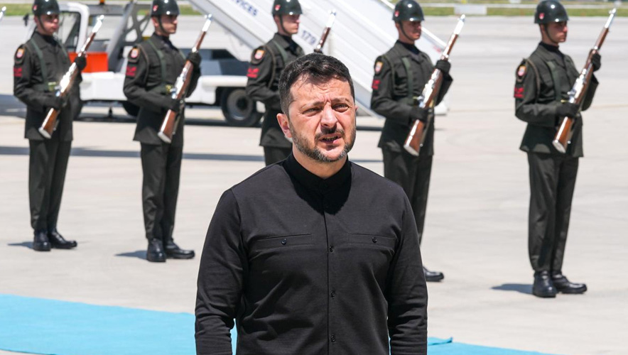 Ukrayna Devlet Başkanı Zelenskiy Ankara'ya geldi: NATO Zirvesi başladı