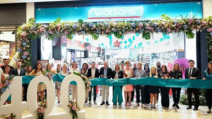 Watsons Türkiye 500. mağazasını Galataport İstanbul'da açtı