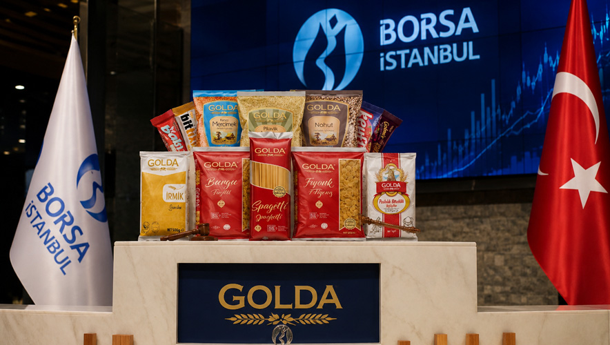 Borsa İstanbul'da gong Golda Gıda Sanayi ve Ticaret AŞ için çaldı