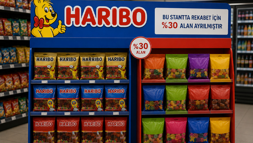 Rekabet Kurulundan Haribo'ya geçici tedbir kararı: Rafların yüzde 30'u rakip markalara ayrılacak