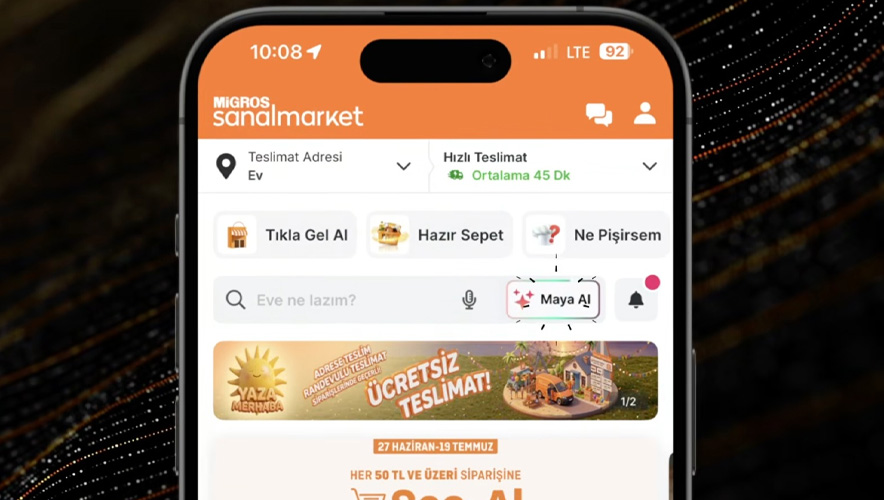 Migros MAYA AI'ı kullanıma sundu: Yapay zekayla alışverişte yeni dönem