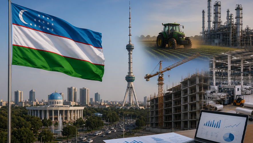 Özbekistan ekonomisi ilk yarıda yüzde 8,5 büyüdü