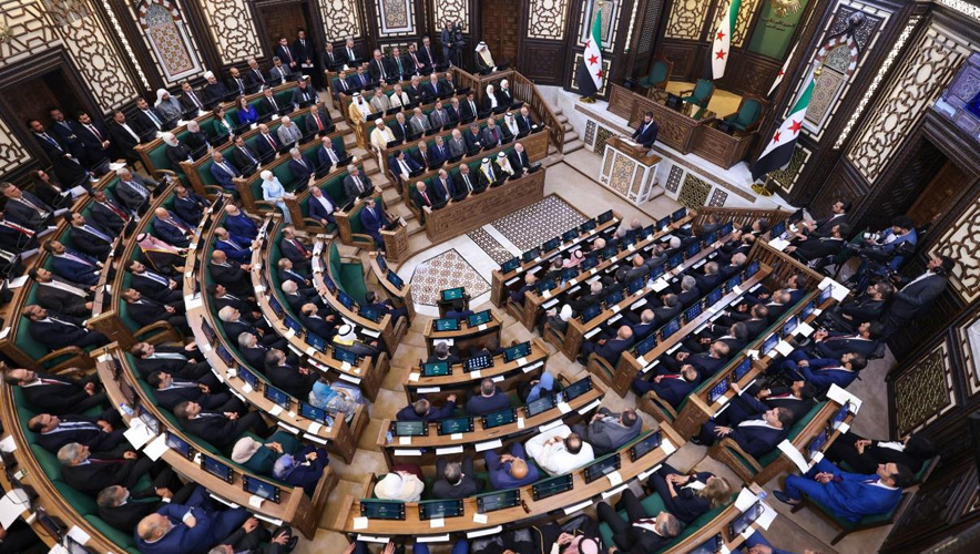 Suriye'de yeni dönemin ilk Halk Meclisi oturumu yapıldı