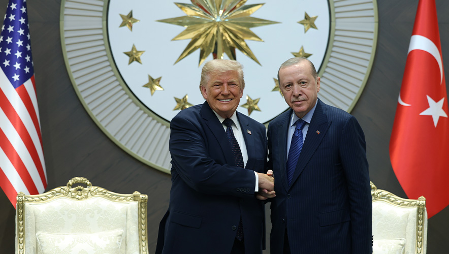 Beştepe'de Erdoğan - Trump zirvesi başladı
