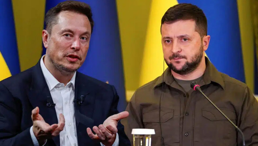 Zelenskiy’den Elon Musk’a devlet nişanı: Gözler Starlink kararında