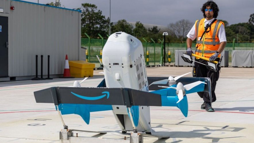Amazon'dan 30 dakikalık teslimat: İngiltere'de drone dönemi başladı