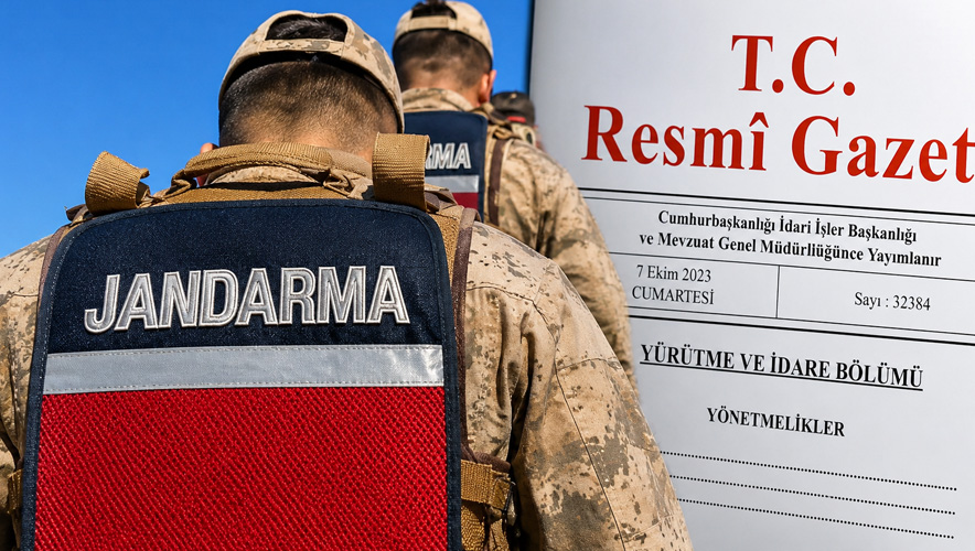 Jandarma personeline yeni dönem: Görevde yükselme sistemi değişti