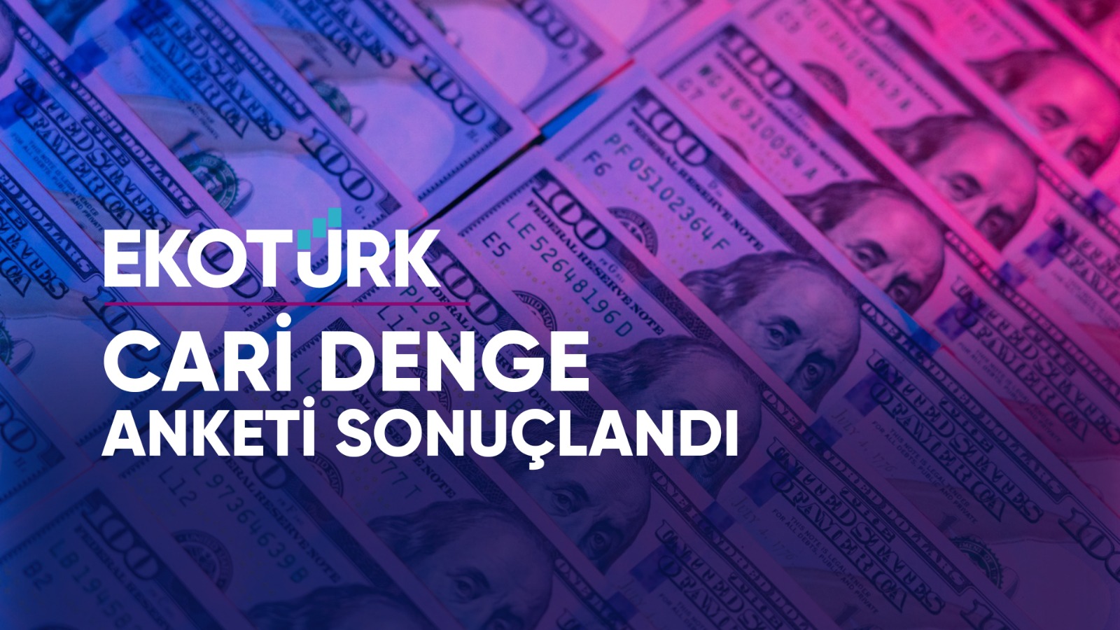 EKOTÜRK cari denge anketi sonuçlandı