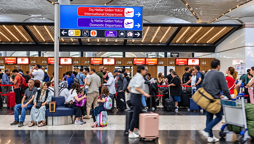 Türkiye’ye 8 ayda 34,8 milyon yabancı geldi: Rusya ilk sırada