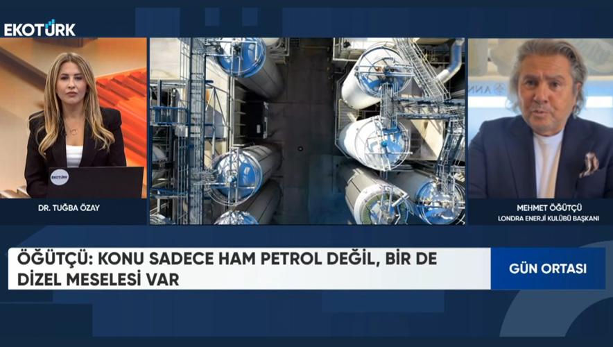 Mehmet Öğütçü: Asıl tehlike petrol değil, dizel arzındaki daralma