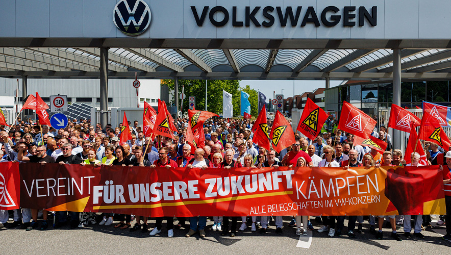 Volkswagen'de grev tehdidi: İşçiler ocak ayında üretimi durdurabilir