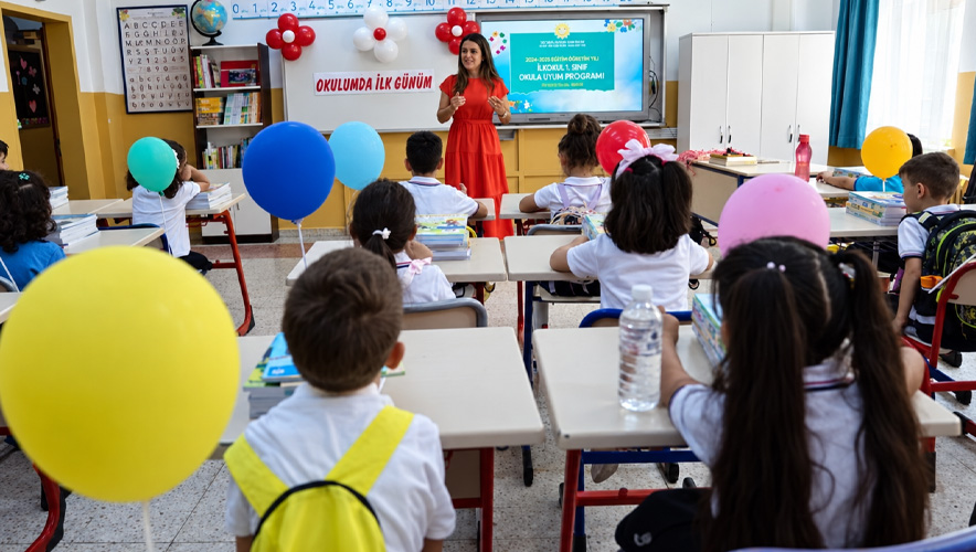 Okula Uyum Haftası başladı: Üç kademe dersbaşı yaptı