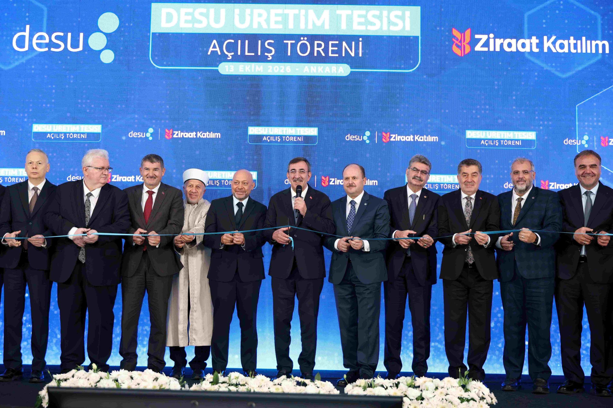 DESU Medikal, Ziraat Katılım ortaklığıyla yeni üretim tesisini açtı