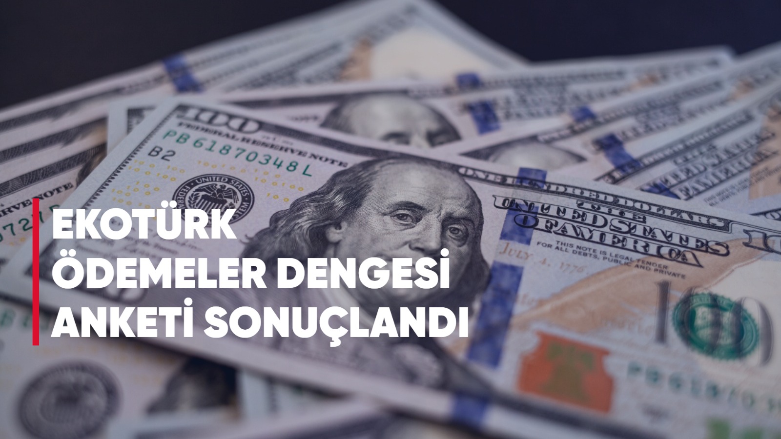 EKOTÜRK ödemeler dengesi anketi sonuçlandı