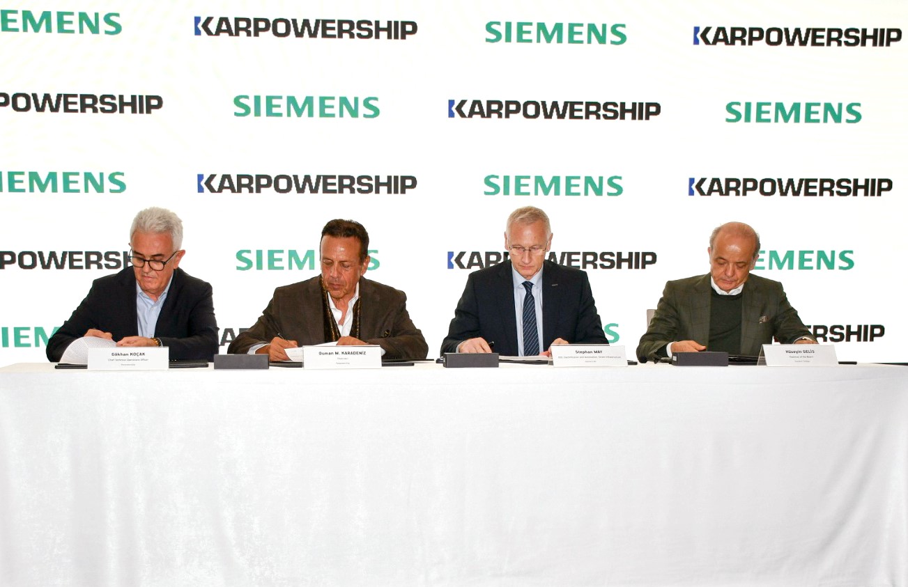 Karadeniz Holding ve Siemens Türkiye’den enerji altyapısında iş birliği