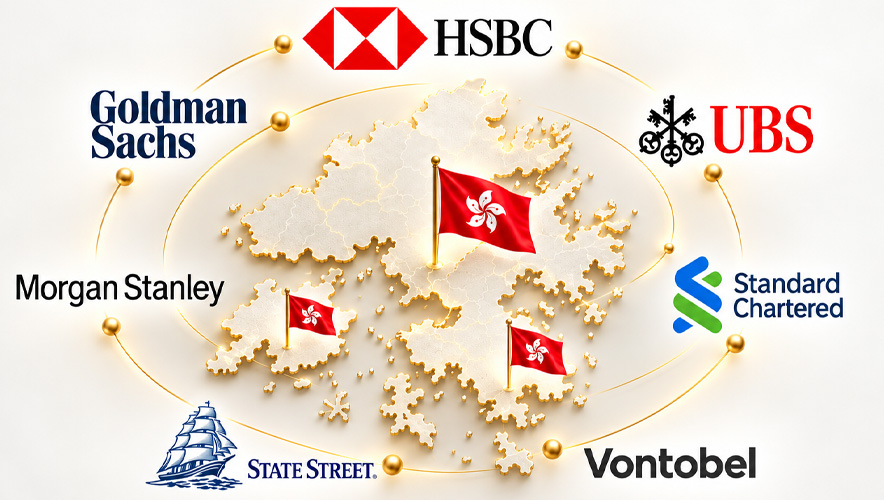 Finans devleri Hong Kong'da buluşuyor: Goldman Sachs, HSBC ve UBS