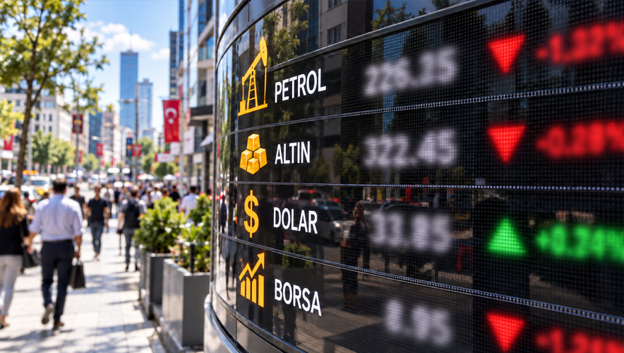 Piyasalarda gün ortası: Borsa yükseldi, altın düştü, Brent petrol değer kazandı